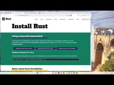Install Rust
