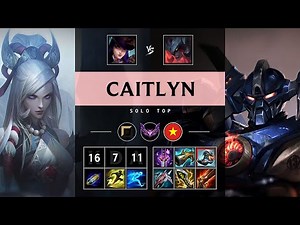 Caitlyn Top vs Aatrox - VN Master Patch 25.20