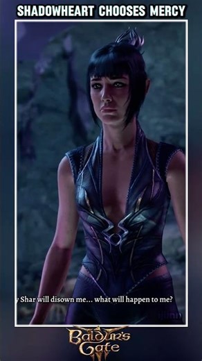 Shadowheart breaks free from shar #baldursgate3 #bg3 #gamingshorts