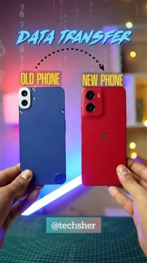 Transfer Data from Old phone to New.