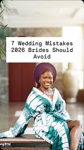 7 Wedding Mistakes 2026 Brides Should Avoid 1. Inviting people you don’t know or like Your wedding isn’t a popularity contest. Don’t invite anyone just to keep the peace. 2. Copying someone else’s wedding Pinterest and Instagram inspo is fine, but your wedding should reflect you, not someone else. 3. Running late like it’s normal Chronically late? Not cute. Respect your schedule and your guests. 4. Booking vendors just because they’re cheap Cheap often equals stress. Invest in professionals who 