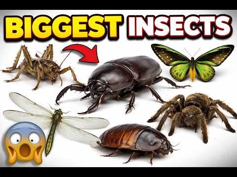The Biggest Insects Ever Found 😱