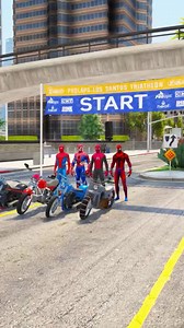 GTA V- Avengers Bike Stunts 😲 # Shorts | Abhijit Gaming