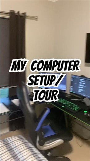 My Computer Set Up and Tour #homelab #computersetup #tech #youtube #shorts #ytshorts #homenetwork