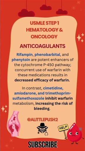 Anticoagulants II || Hematology USMLE Step 1 #usmle #uwolrd #nbme