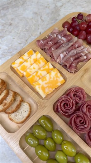 Amazon Portable Charcuterie Tray! 🔗COMMENT “TRAY” to receive a DM. Charcuterie Board & Snack Box into one, perfect for any gatherings 🍫🍪🤎 #amazonhome #hostingideas #founditonamazon #charcuterie #snackbox | Elnaz Hamai Home Hacks