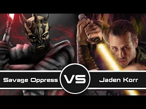 Versus Series: Savage Opress VS Jaden Korr