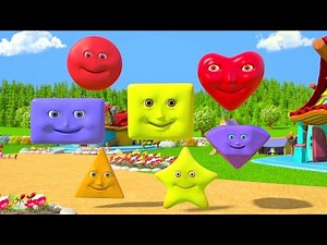We Are Shapes 🤩 Nursery Rhymes and Kids Videos by Little Treehouse
