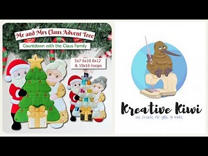 Santa Advent Tree Video