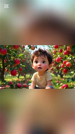 Baby Cries in Fear as Dog Approaches in Garden