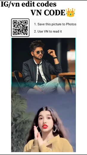 vn edit codes on Instagram: "Trending VN CODE 🔥USE THIS SOUND 👇 Step 1: Take a screenshot of this reel Step 2: Open VN Video editor app Step 3: Click on the in top of right corner Step 4: Scan the Screenshot & click on the download/use Step 5: Selected your photos and export video #nehaleditx #nehalyadav_x1 #nehal_yaduvanshi_ #reel #trend #vncode #instsmagram #vnediting #vntutorial #reels #instagrascannerm #explore #edits #editing #edit #explorepage #trendingreels #trending #trend #reelitfeeli