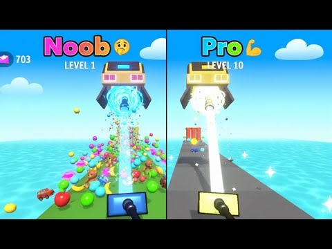 🧹 Super Sucker 3D – ASMR Vacuum Cleaning Game 🎮 (Noob 🤦 vs Pro 💪 vs Hacker 👾)