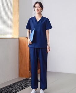 [Hot Item] Doctor Clothes Medical Staff Scrubs Uniform Set Uniform