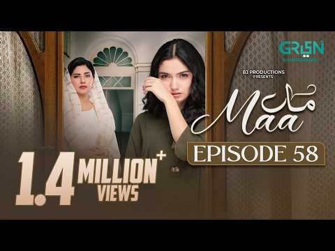 Maa Episode 58 (Subtitles) 15th April 2026 | Aina Asif - Ahmed Rafique - Sunita Marshall | Green TV