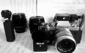 osmo pocket开箱及思路整理（富士xt3/xf镜头/wireless go)