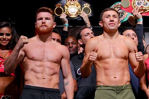 Video: Canelo vs. GGG 2 Official Weigh-ins