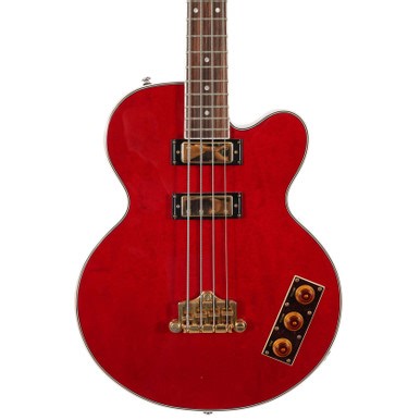 Second Hand Epiphone Allen Woody Rumblekat Bass in Wine Red. 032