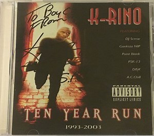 K-Rino - Ten Year Run