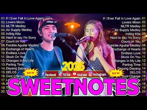 SWEETNOTES Nonstop Playlist February 2026💃Romantic OPM Top Hits 2026💃Hot Hits OPM Trending