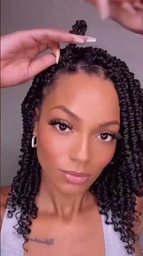 How to Install Pre-Twisted Crochet Braids: Quick Rubber Band Base Method