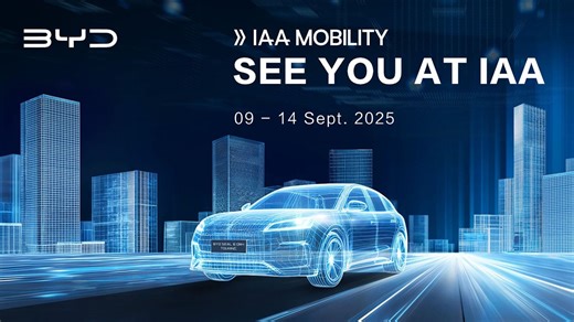 IAA Mobility 2025 : des nouveautés inédites pour BYD à Munich