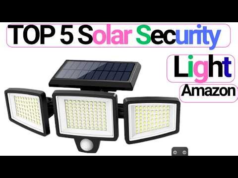 ✅Top 5 best Solar Security Lights in 2026 Product Guide & Reviews