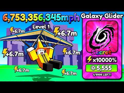 Starting Over as NOOB with BEST GLIDER in Speed Glider Escape! (Roblox)