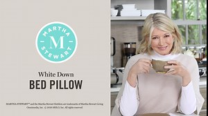 Martha Stewart White Down Pillows 600 Fill Power Luxury Hotel Bed Pillow Cooling Breathable Sleeping Pillows Made in USA