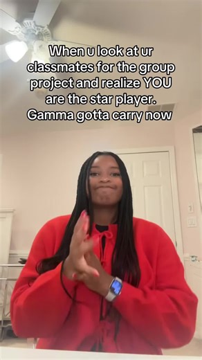 Only one member can save the day now and it’s Ai 😭 #fyp #presentations #college