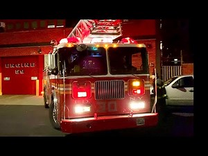 FDNY Ladder 30 (Spare) Responding with PA300 Rumbler