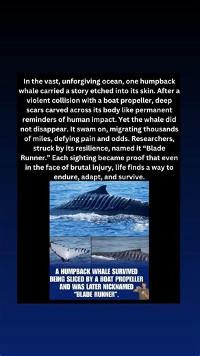 :The Whale Called “Blade Runner” – A Survivor of the Sea
