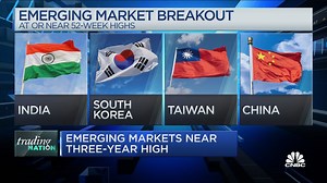 Trading Nation: Emerging markets near three year high