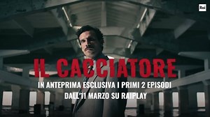 72K views · 124 shares | Un magistrato in prima linea. Anni di indagini, pedinamenti. Giorni d'inferno. Francesco Montanari Official è #IlCacciatore. Una storia vera, liberamente ispirata al libro di Alfonso Sabella, "Cacciatore di mafiosi". I primi due episodi in anteprima esclusiva da domenica 11 marzo su RaiPlay. | RaiPlay | Facebook