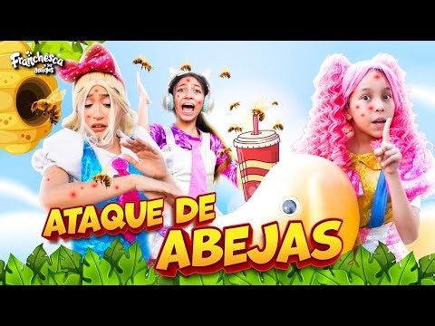 We're getting stung by bees | We're being chased | Franchesca and her friends