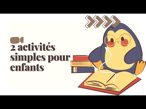 Activités simples et amusantes pour occuper les enfants à la maison