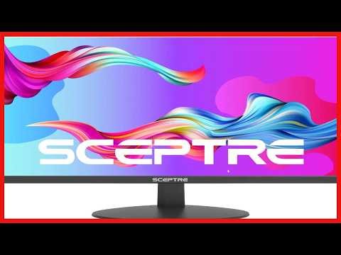 Experience Sharp Clarity and Immersive Gameplay with the Sceptre 1080P Monitor