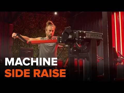 Machine Lateral Raise | Proper Form Tutorial for Shoulder Growth