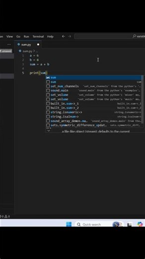 Python Sum Formula | Add Two Numbers in Python