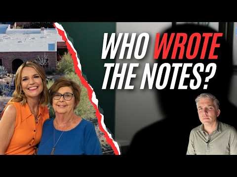Who wrote the Nancy Guthrie notes? The 3 possibilities. And the blood mistake detectives made