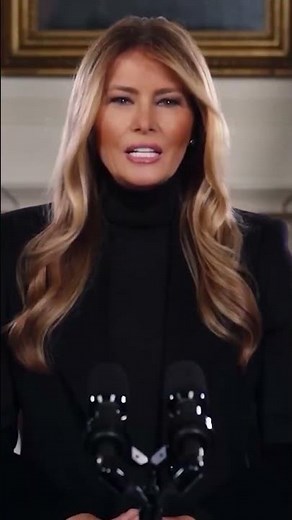 First Lady Melania Trump: 'Remember, Never Surrender Your Thinking To AI'