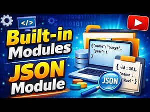 JSON Module in Python Explained | dump(), load(), dumps(), loads()
