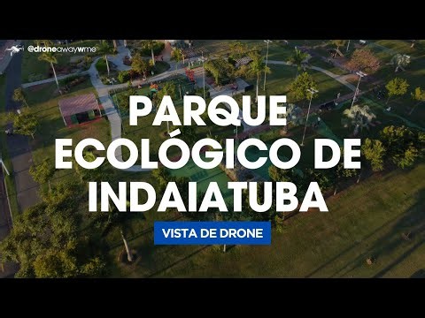 Vista Aérea de Drone - Parque Ecológico de Indaiatuba