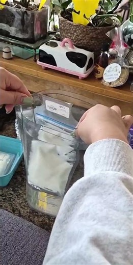 How to keep milk airtight