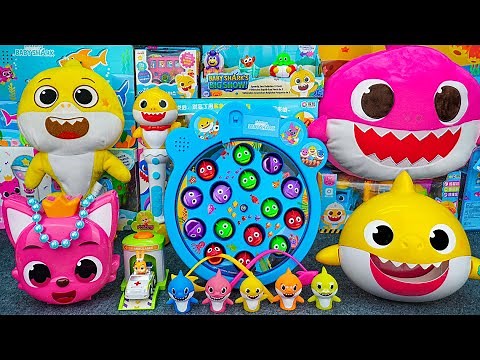 108 Minutes BABY SHARK ✨ Satisfying Unboxing Cute Baby Shark Pinkfong Plush Toys Playset (ASMR)