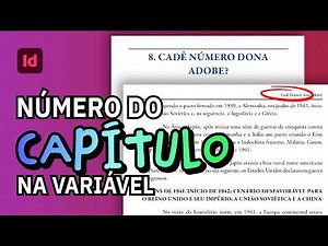 But what the hell is this Adobe InDesign - How to number chapters in text variables