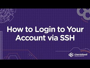 How to Connect to Your ChemiCloud Account Using SSH in Windows 10