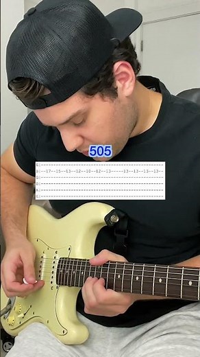 How to Play The Solo of "505" by Arctic Monkeys