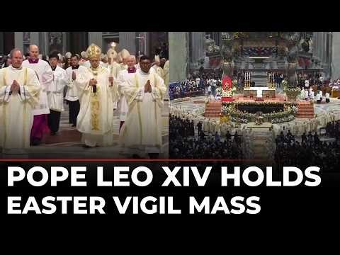 Easter Mass LIVE: Pope Leo XIV Leads Mass at St Peter’s Basilica, Vatican | Good Friday Ceremony