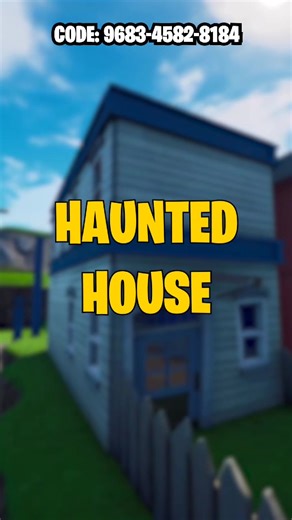 There's a HAUNTED HOUSE?? 😱 (Follow @pwrcreate for more Tiny Town secrets) #Fortnite #PWR #TinyTown #fyp