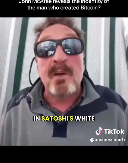Who Created Bitcoin? John McAfee's Revelation
